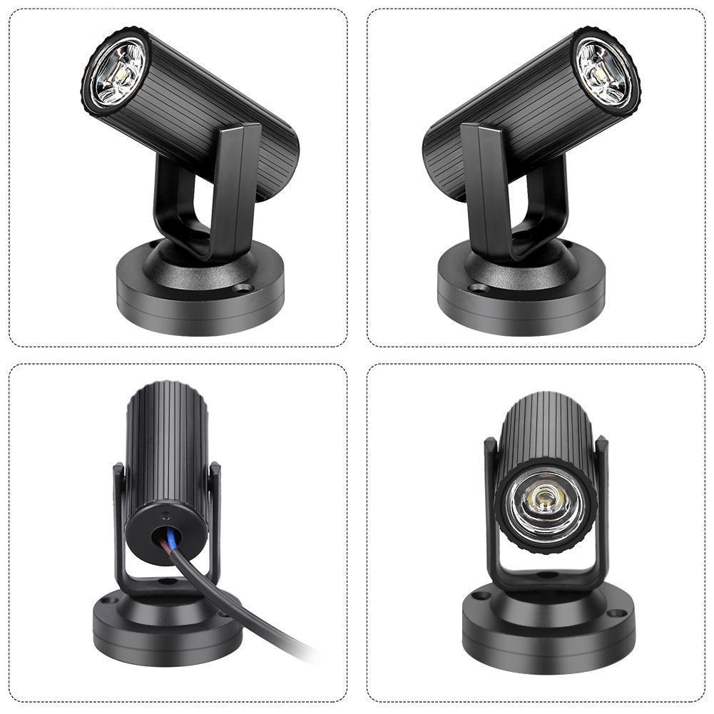 1W RGBW LED Stage Lighting PinSpot Beam Spotlight Profession