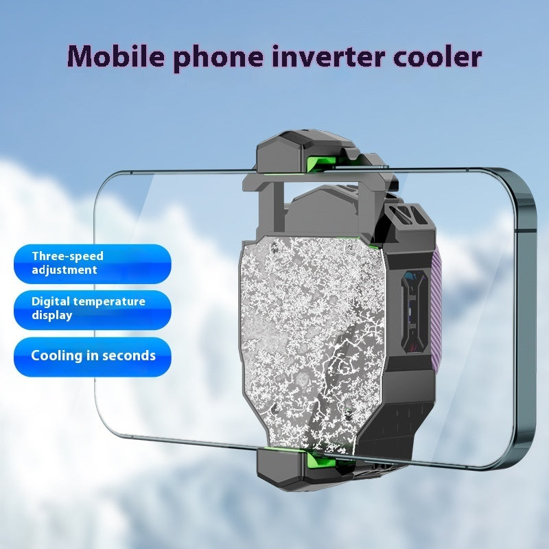 Semiconductor Refrigeration Mobile Phone Radiator Three-gear Adjustable Detachable