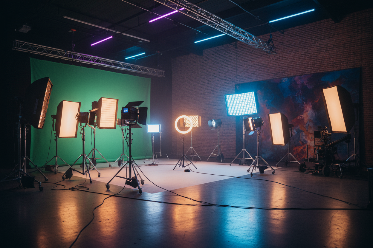 Studio Lighting & Visuals
