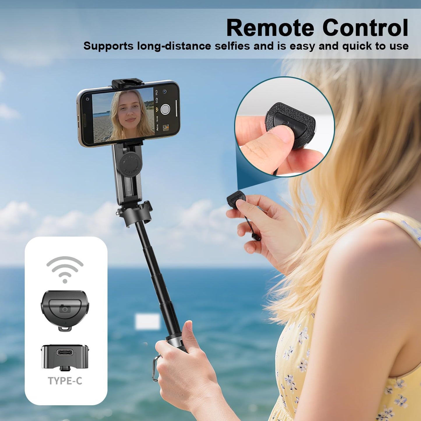 Retractable Selfie Stick Tripod