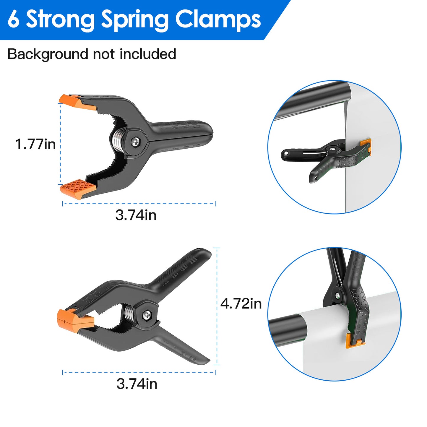 1Set 5X6.5FT T Shape Photo Video Backdrop Stand Heavy Duty Background Stand Adjustable Photography Backdrop Stand With 6 Spring Clamps Sandbag Carry Bag For Studio Party Wedding