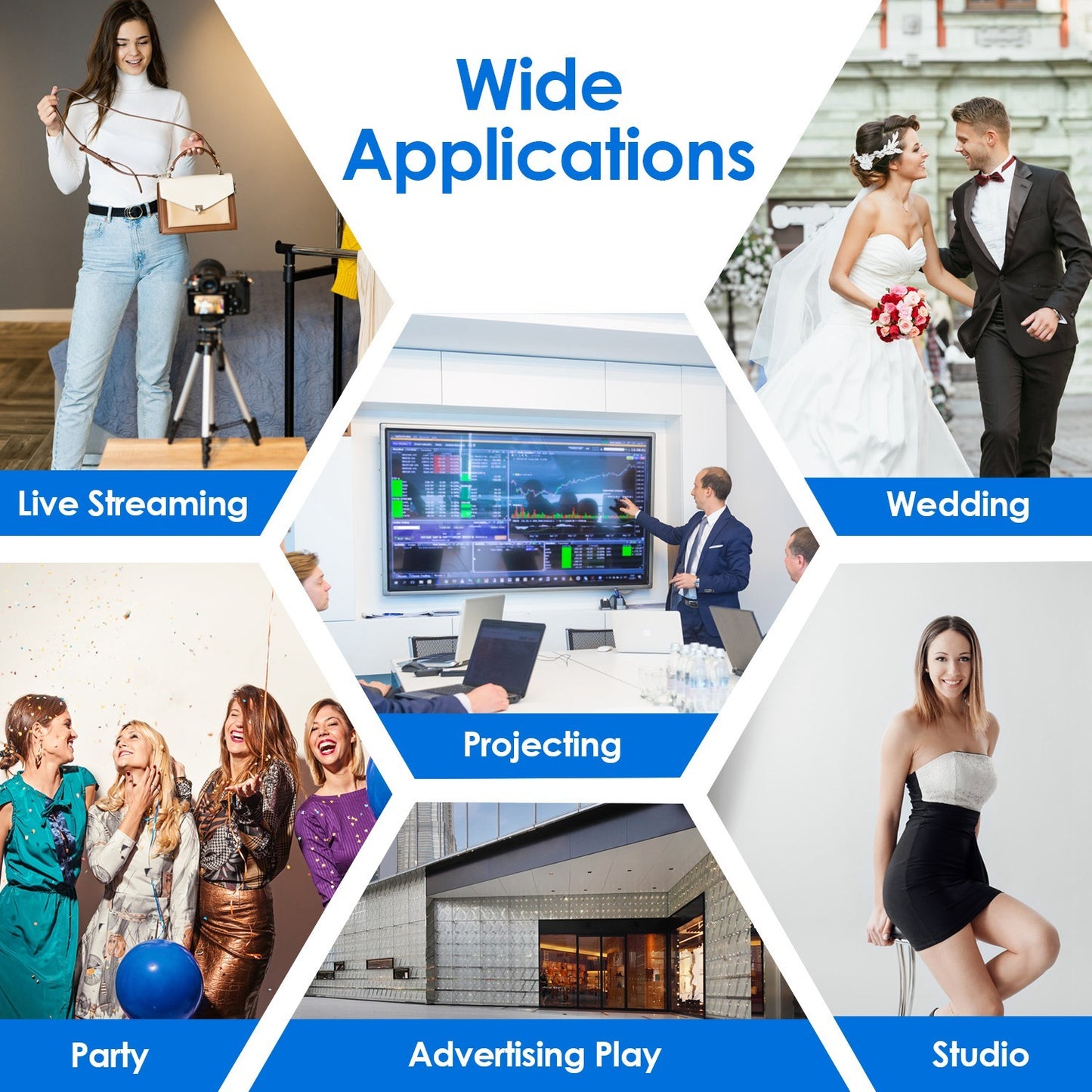 1Set 5X6.5FT T Shape Photo Video Backdrop Stand Heavy Duty Background Stand Adjustable Photography Backdrop Stand With 6 Spring Clamps Sandbag Carry Bag For Studio Party Wedding