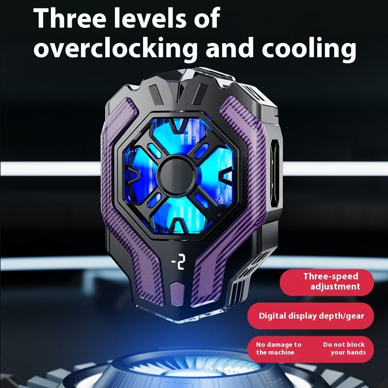 Semiconductor Refrigeration Mobile Phone Radiator Three-gear Adjustable Detachable