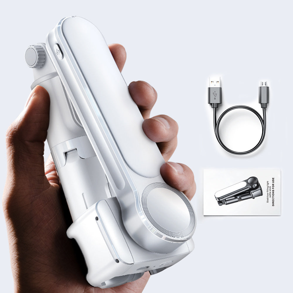 Mini Multifunctional Aluminum Alloy Mobile Phone Smart Live Broadcast Stabilizer